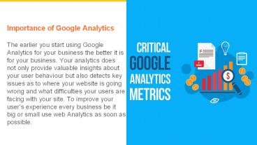 5 Key Metrics of your Website to Track through Google Analytics
