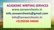 KSBM MBA ANSWER SHEETS
