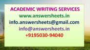 XAVIER ANSWER SHEETS