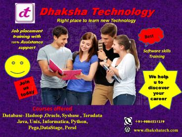 Hadoop Training in Chennai