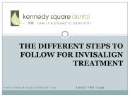 THE DIFFERENT STEPS TO FOLLOW FOR INVISALIGN TREATMENT