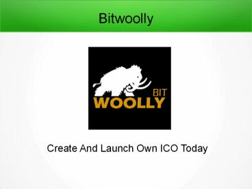 Create And Launch Own ICO Today