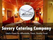 Detail Presentation About Savory Catering Company