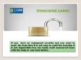 Best Way To Find  Unsecured Loans  In United Kingdom PowerPoint PPT Presentation