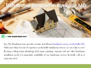 Handyman Services in Rockville