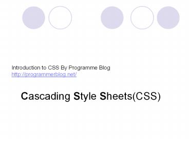 presentation player overlay