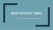 Kitchen Towel