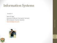 Information Systems
