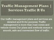 Traffic Management - 9 Simple Traffic Calming Steps