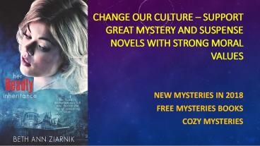 New Mysteries in 2018 - Mystery and Suspense Books