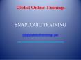 SNAPLOGIC Training | SNAPLOGIC Online Training - Global Online Trainings PowerPoint PPT Presentation