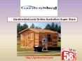 Garden Sheds, Timber Sheds, Absco Sheds Online  Sale PowerPoint PPT Presentation