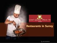 Restaurants in Surrey