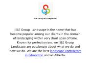 Landscape Contractors Edmonton