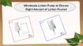 Wholesale Lotion Pump to Ensure Right Amount of Lotion Poured PowerPoint PPT Presentation