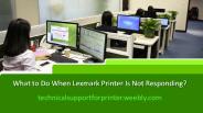 What to Do When Lexmark Printer Is Not Responding