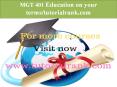 MGT 401 Education on your terms-tutorialrank.com PowerPoint PPT Presentation