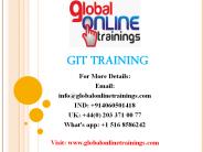 Git training | Github online training - Global online trainings
