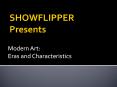 Modern Art Eras and Characteristics - ShowFlipper PowerPoint PPT Presentation