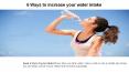 6 Ways to increase your water intake PowerPoint PPT Presentation