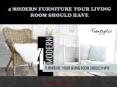 4 Modern Furniture Your Living Room Should Have PowerPoint PPT Presentation