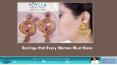 Earrings that Every Woman Must Have