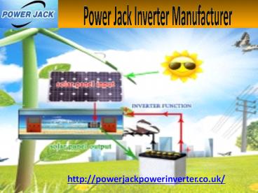 Get Best Power Jack Inverter Wholesale