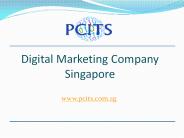 Digital Marketing Agency Singapore