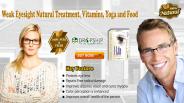 Weak Eyesight Natural Treatment, Vitamins, Yoga and Food