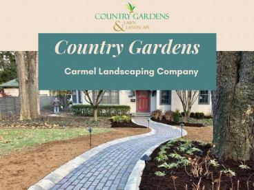 Zionsville Landscaping Company