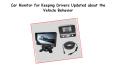 Car Monitor for Keeping Drivers Updated about the Vehicle Behavior PowerPoint PPT Presentation