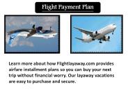 Flight Payment Plans | Moreno Valley, CA