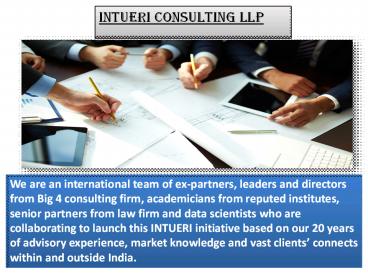 INTUERI CONSULTING LLP