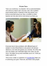 Why We Hire Private Tutor | Heytutor