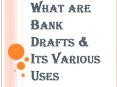 Information About the Bank Drafts PowerPoint PPT Presentation
