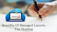 Benefits of Managed Lacerte Tax Hosting