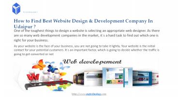 Best Website Design & Development Company in Udaipur