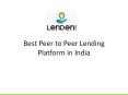 Best Peer to Peer Lending India PowerPoint PPT Presentation