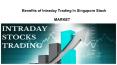 Intraday trading of stocks