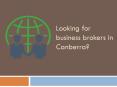 Looking for business brokers in Canberra?