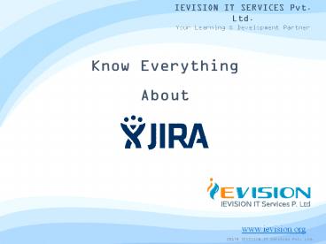 JIRA Training Course | JIRA Certification Exam – ievision.org