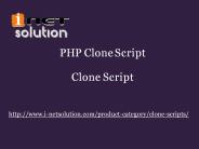 Clone Script - PHP Clone Script