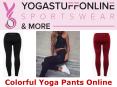 Colorful Yoga Pants Online PowerPoint PPT Presentation