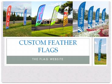 Custom Feather Flags | Bow Flags - The Flag Website