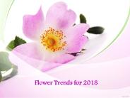 Flower Trends for 2018