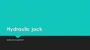 Hydraulic jack