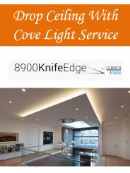Drop Ceiling With Cove Light Service