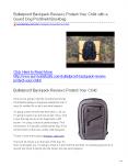Bulletproof Backpack Review - Protect Your Child with a Guard Dog ProShield Bookbag PowerPoint PPT Presentation