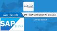 SAP HANA Certification: An Overview PowerPoint PPT Presentation