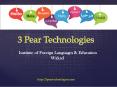 3Pear Technologies German Language Classes-Courses in Pune PowerPoint PPT Presentation